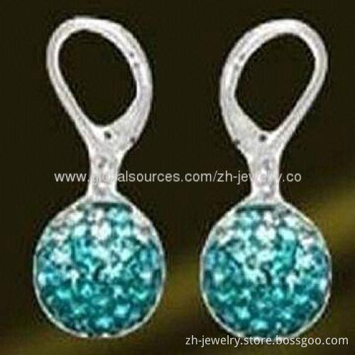 Fashion Crystal Long Drop Earrings, Can Also Make Crystals and Other Gemstones
